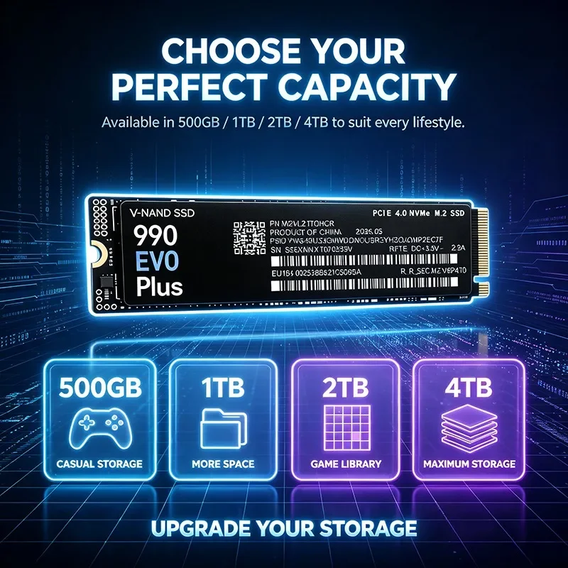 High Speed 990 EVO Plus M.2 22 - M.2 Nvme 4Tb Pcie 4.0 Ssd ulasan dan harga