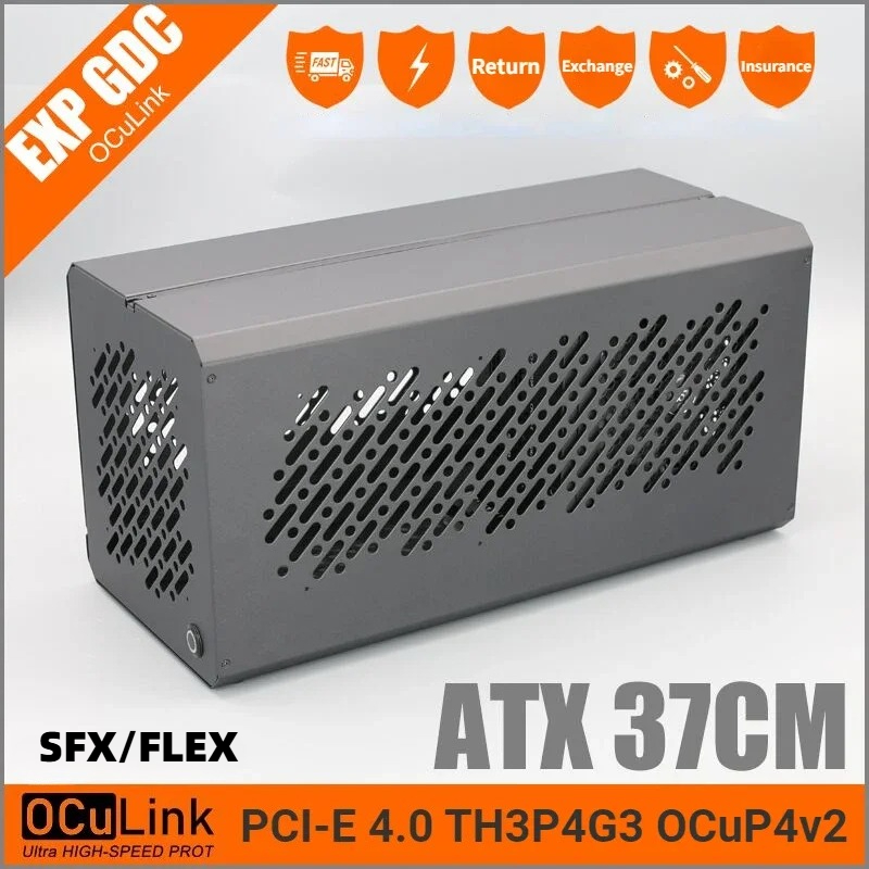 Metal Frame Case Chassis For T - External Gpu Dock Pcie 4.0 Oculink ulasan dan harga
