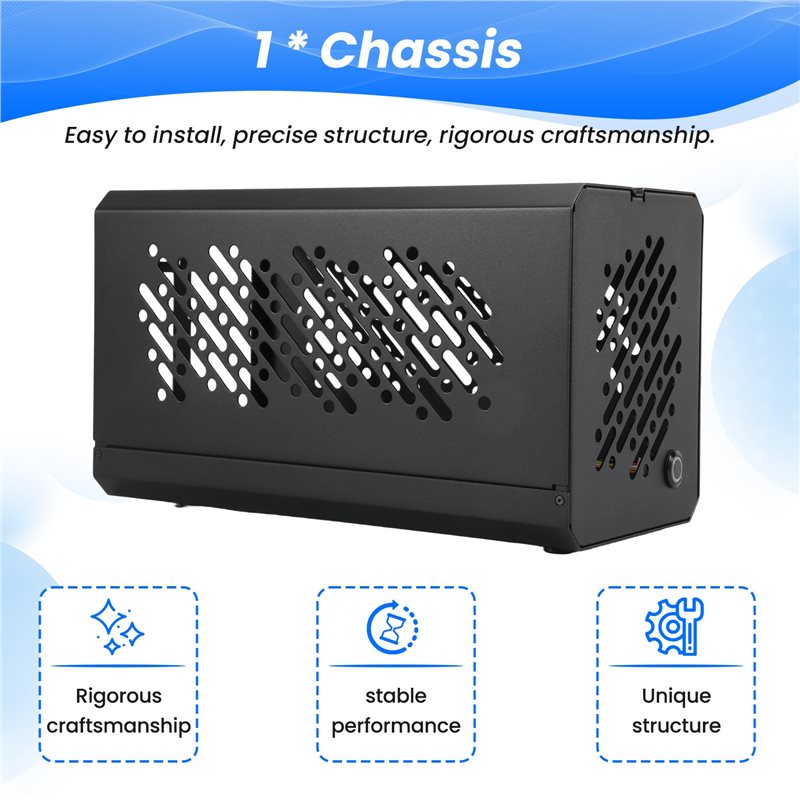 A41Z-Frame Case Chassis For TH - Itx Case Full Aluminum Pcie 4.0 ulasan dan harga