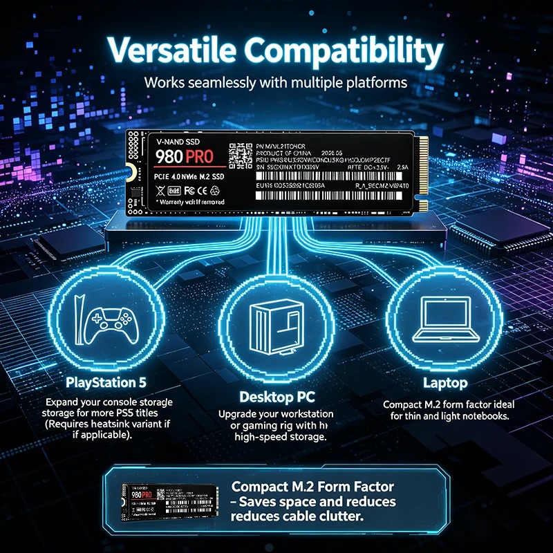 980 PRO High-Speed PCIe 4.0 x4 - M.2 Nvme 4Tb Pcie 4.0 Ssd ulasan dan harga