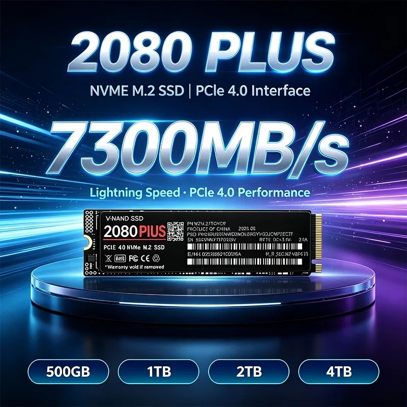 NEW 2080 PLUS NVMe M.2 2280 SS - M.2 Nvme 4Tb Pcie 4.0 Ssd ulasan dan harga