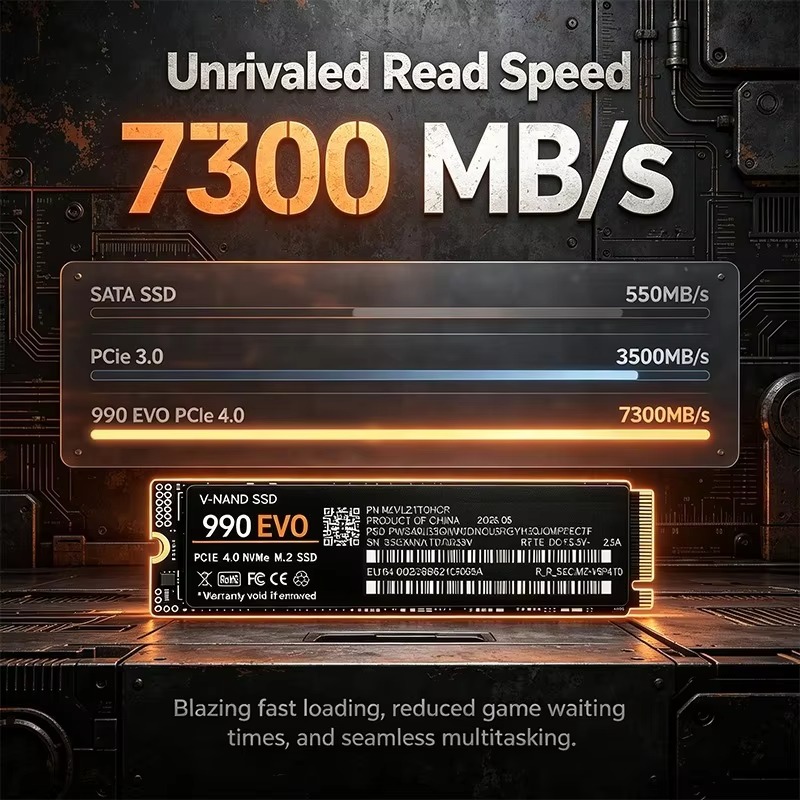 990 EVO M.2 2280 NVMe PCIe 4.0 - M.2 Nvme 4Tb Pcie 4.0 Ssd ulasan dan harga